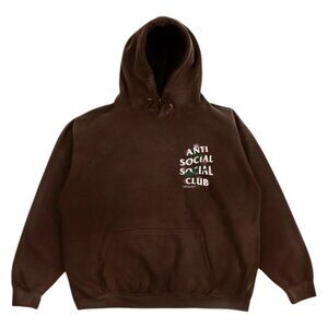 Anti Social Social Club x Sad Boyz - Brown HOODIE - Size Large (L)